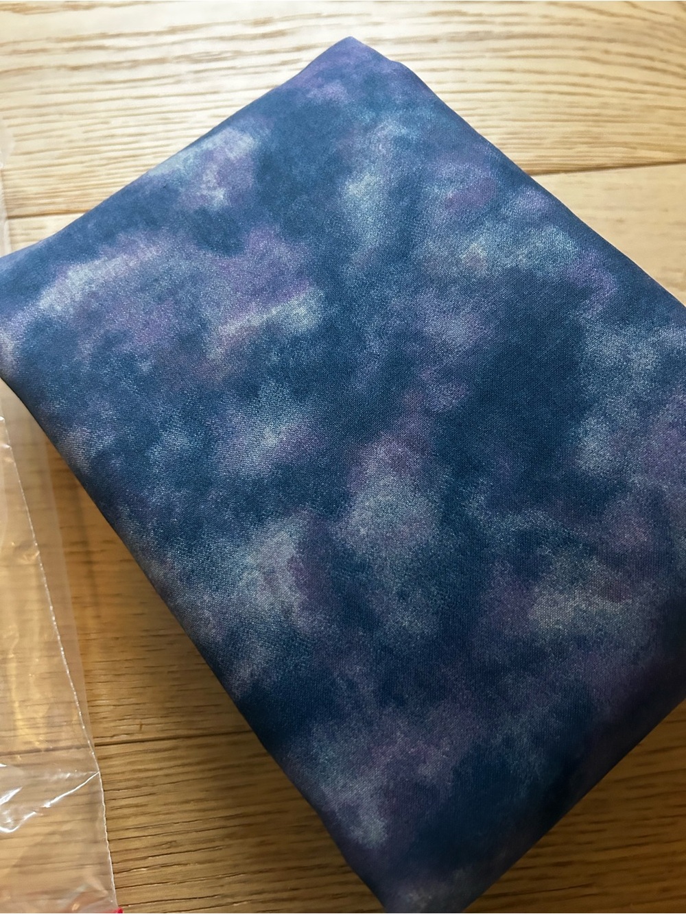 Blue and Purple marble fabric